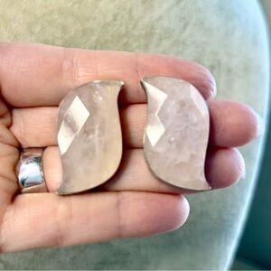 23. Jay King DRT Rose Quartz Earrings